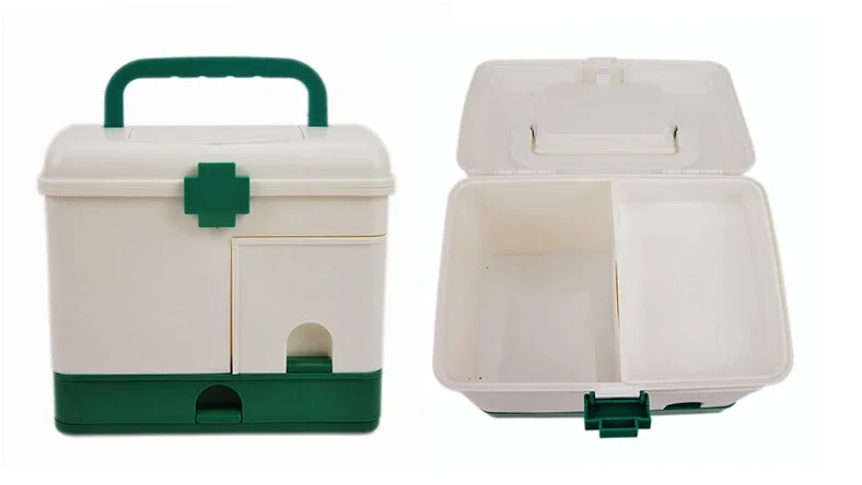 

Survive Kit Comprehensive First Aid Kit Set for Family and Office Portable Plastic Waterproof First Aid KIt