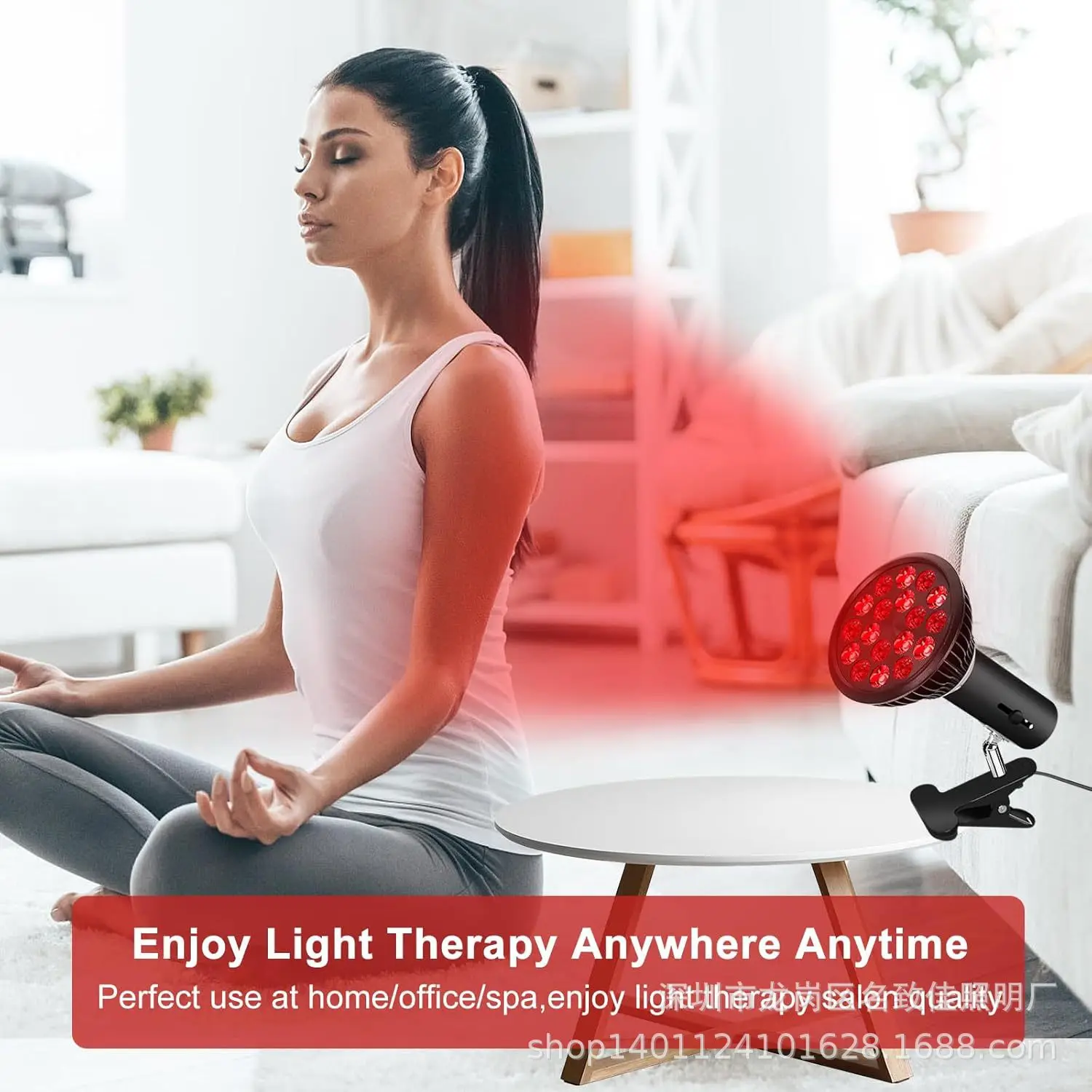 54W Infrared Light 660nm 850nm Red Light Therapy Lamp for Home Use