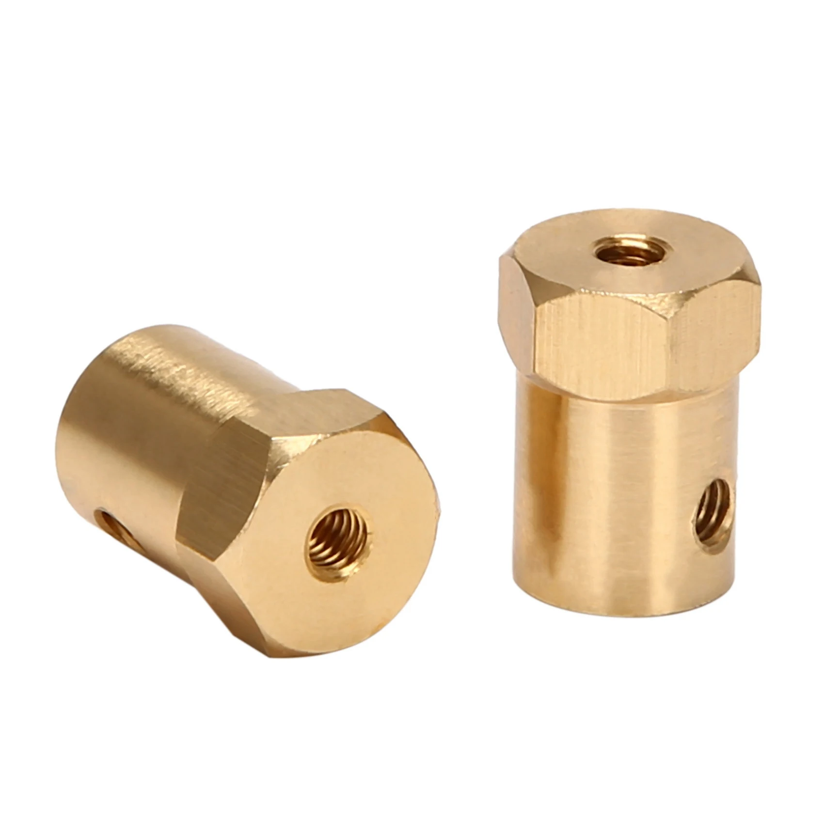FULL-12PCS 5–12 мм латунный шестигранный адаптер ступицы колеса объединителя для WPL B14 B16 B24 B36 C14 C24 MN D90 D91 запасные части для радиоуправляемых автомобилей
