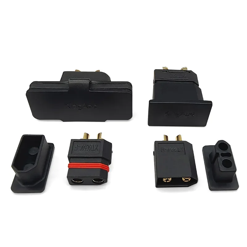 Series Aircraft Model Plug Universal Dust Cover XT60 XT90 Waterproof Lithium Battery Connector Male and Female Plug Sheath