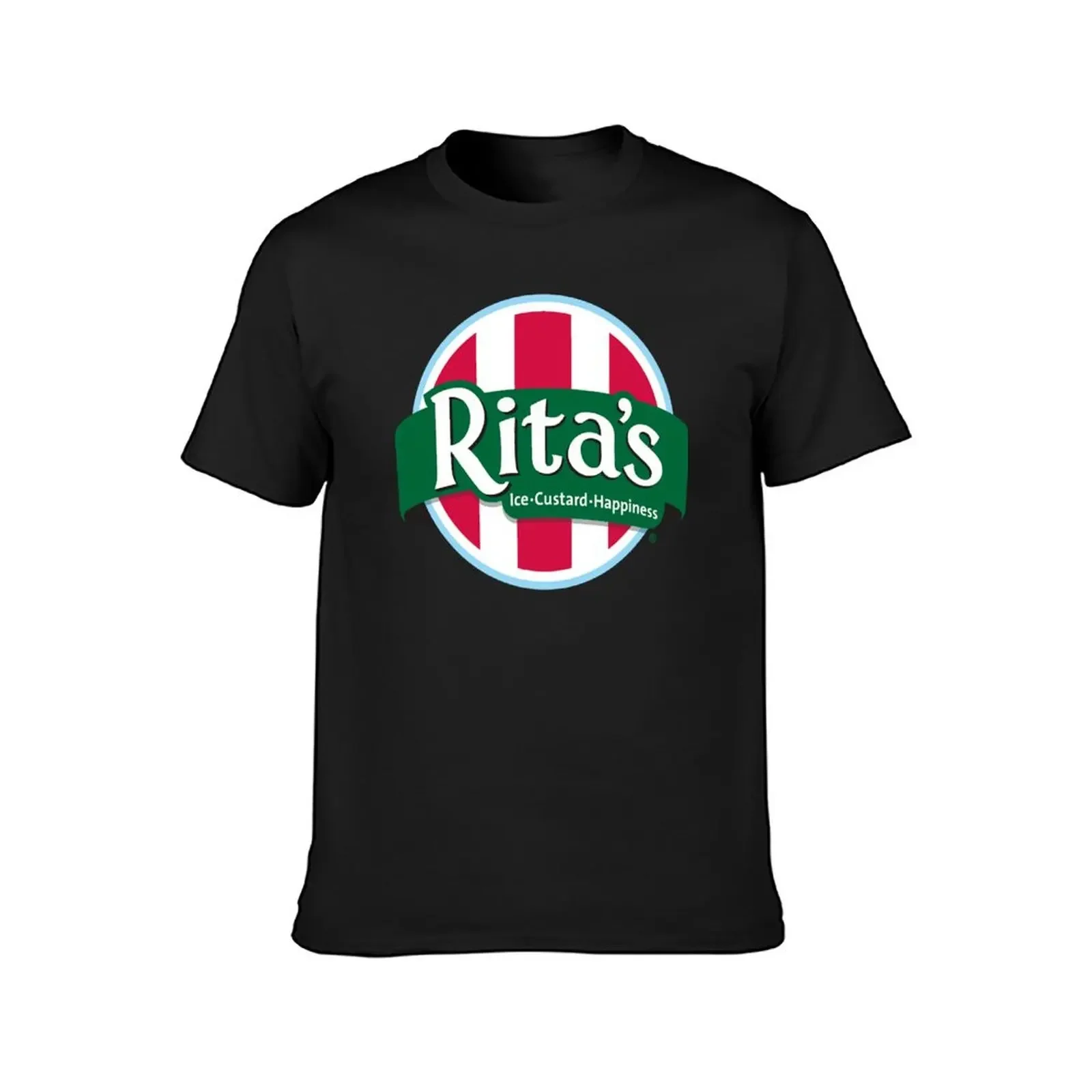 Rita's italian ice cafe classic t shirt T-Shirt tops anime t shirts boys whites cotton t shirt men