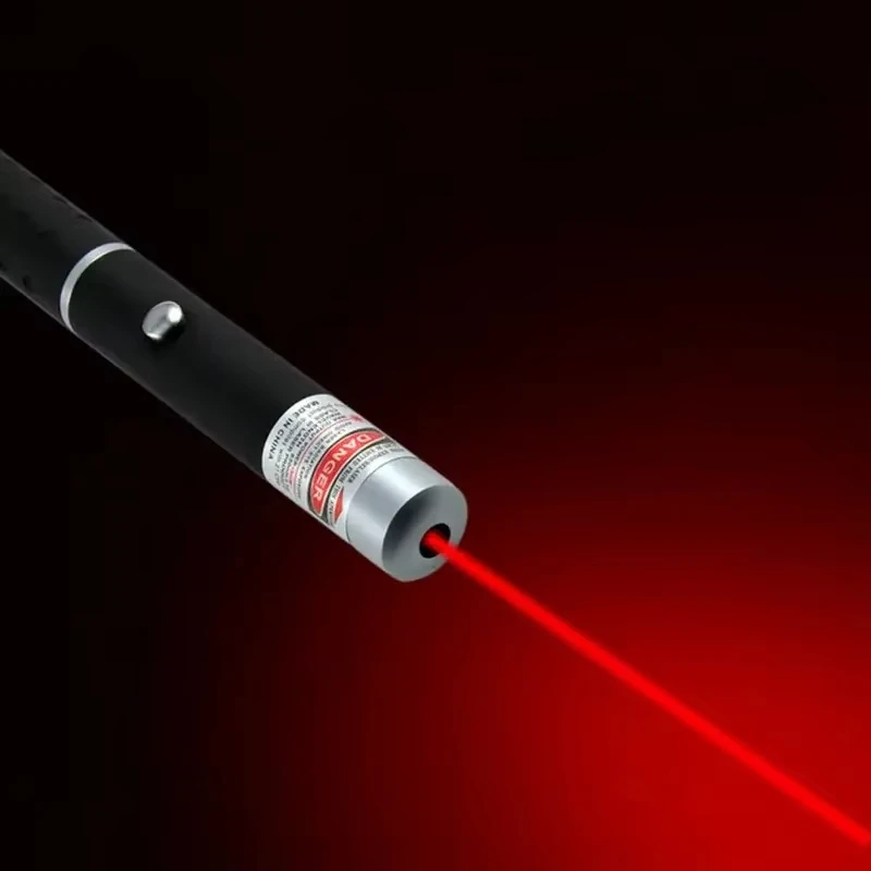 Red Laser Flashlight Lightweight Energy Saving Lighting Equipment Command Pen Adjustable Star Hat Red Flashlight