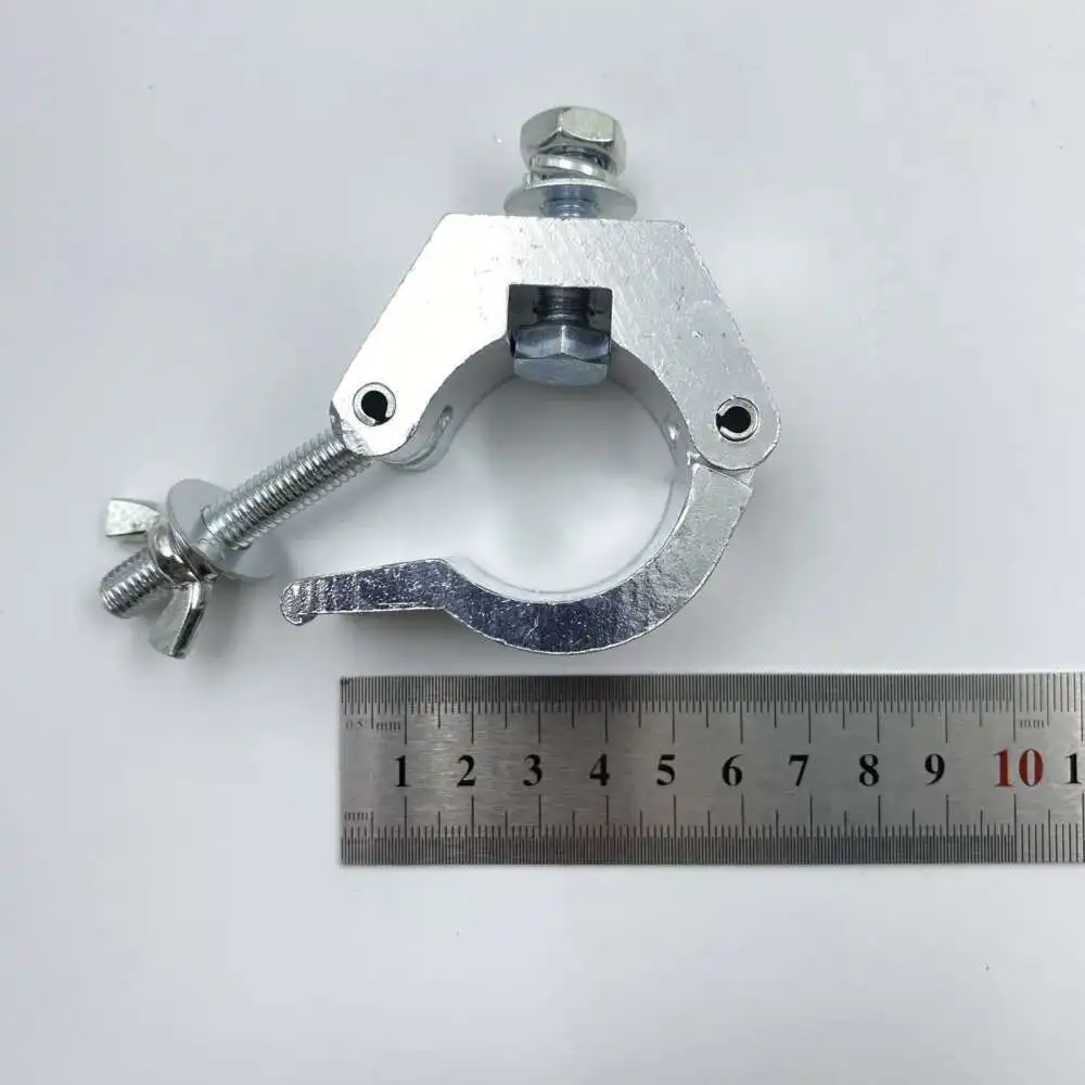 Alumínio Hook Fast Lock Truss para Stage Light, O Clamps, Mobile DJ Beam, Moving Head, DMX LED Par Fog Machine