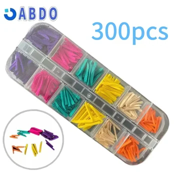 דנטלי 300 יחידות / מערכת שיקום חד פעמית בין שיניים קומפוזיט עץ מעוקל וודג'ים אודונטולוגיה חומרים דנטיסטיים