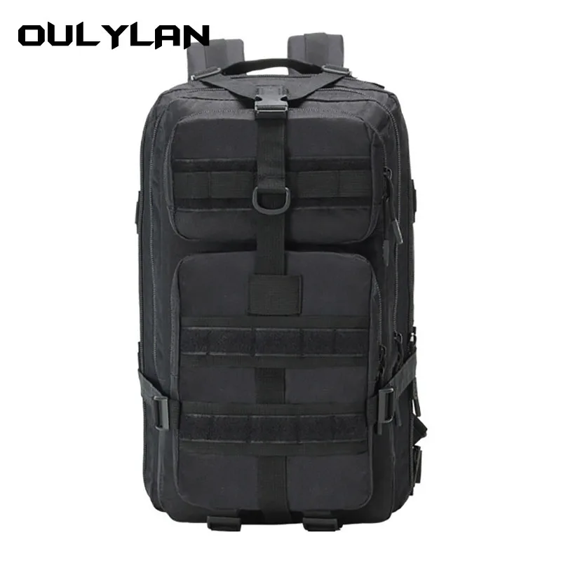 Backpack Capacity Bag Outdoor Male 3P Military Molle Camping High 35L Tactical Mountaineering Hiking Rucksack Medium Size