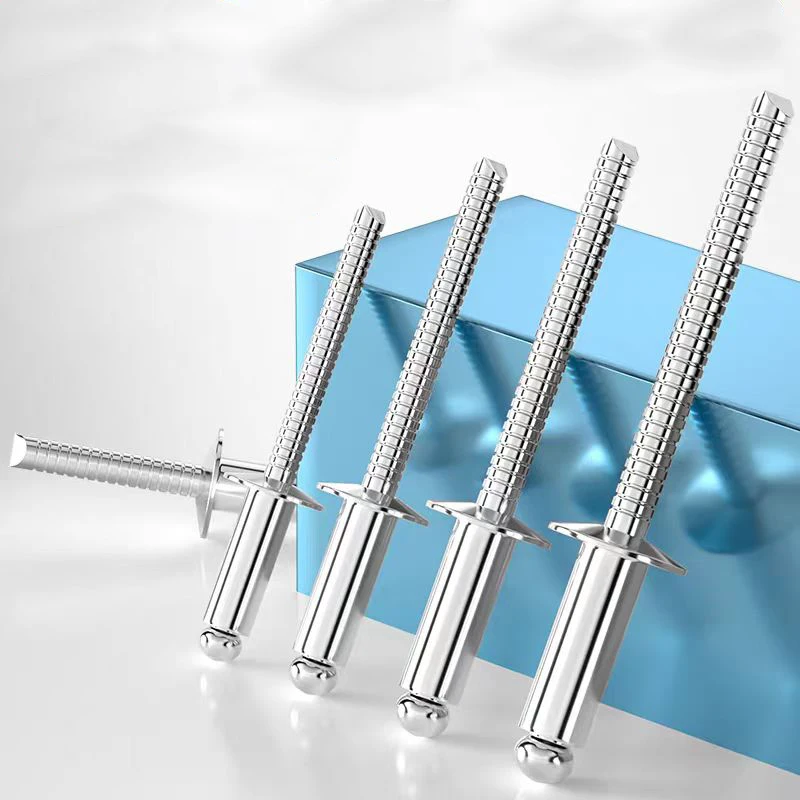 M2.4 M3.2 M4 M5 M6.4 Round Head Blind Pop Rivet 304 Stainless Steel Exhaust Rivets Pull Nail Fasteners Length 4/5/6/7/8/10-30mm
