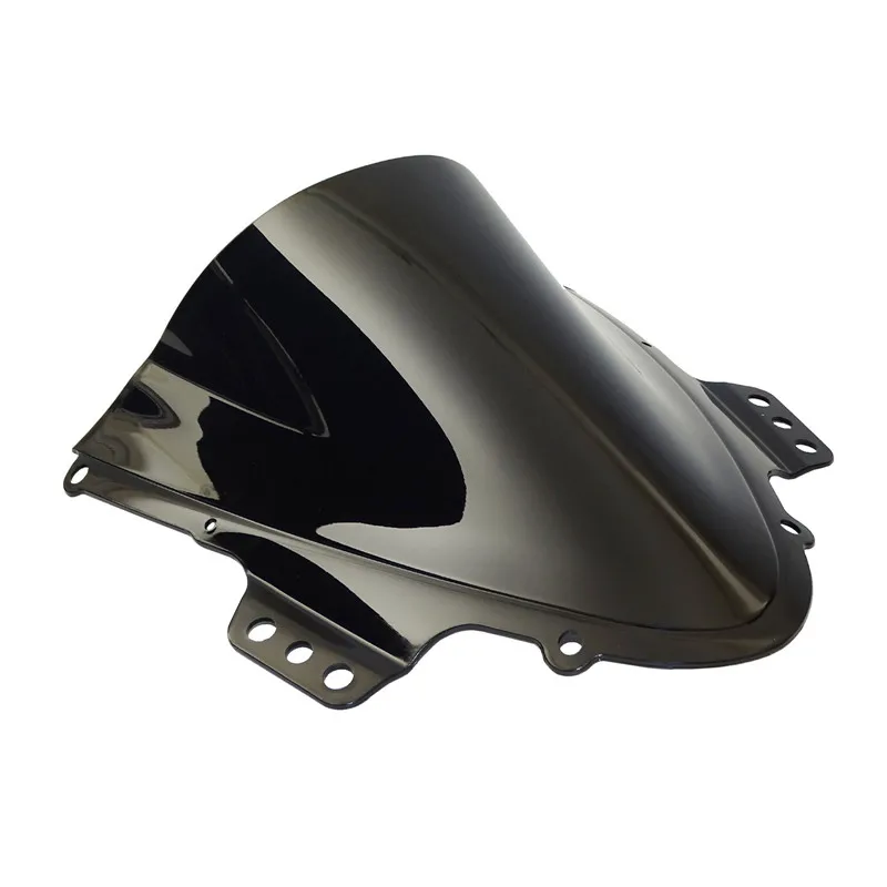 WAASE Motorcycle Double Bubble Windscreen Windshield Shield Screen For Suzuki GSXR1000 GSX-R 1000 K5 K6 2005 2006