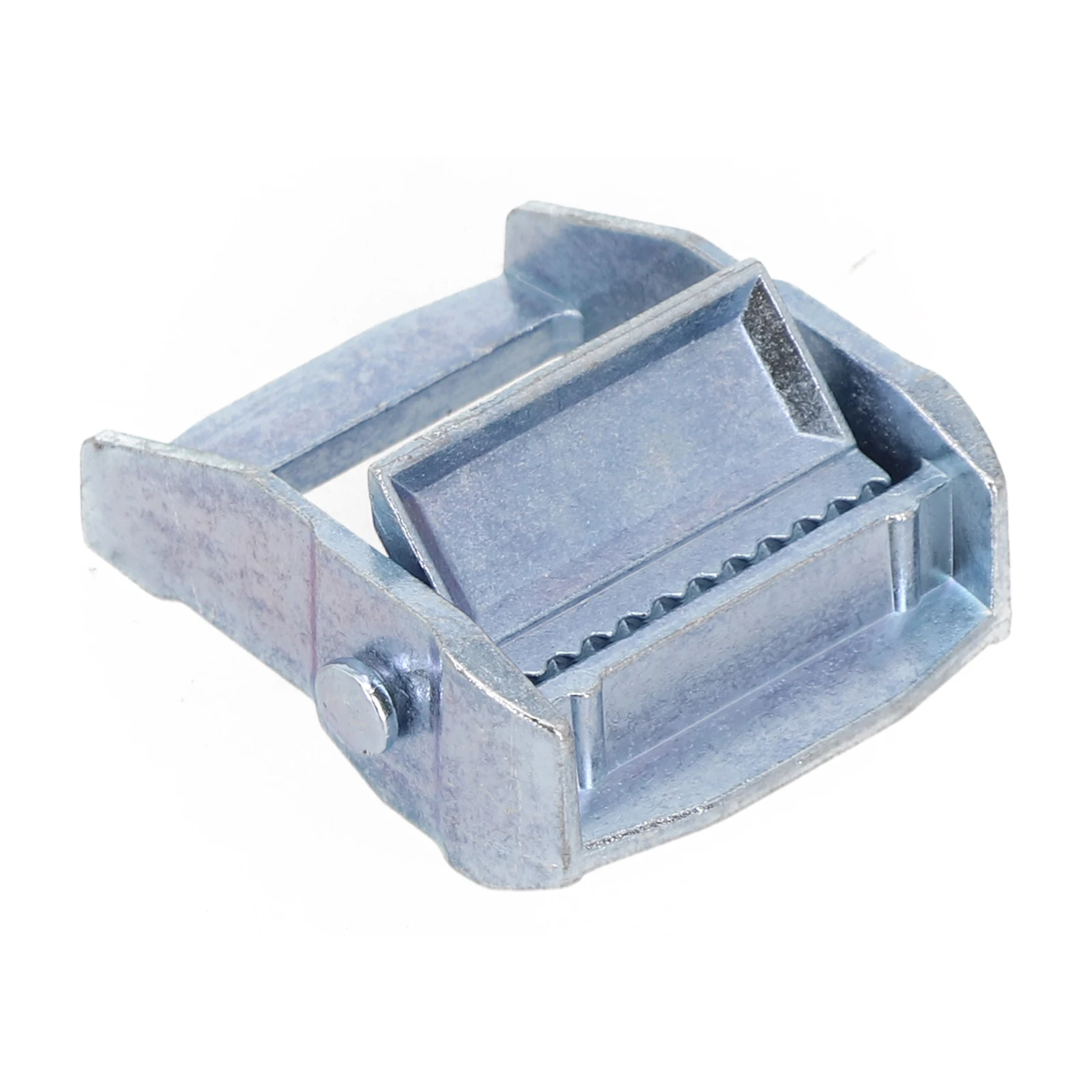 1pc 38mm/ 50mm Zinc Alloy Buckles Silver For Heavy Duty Tie‑Down Cargoes Strap Fixed Tensioner For 600kg/800kg Safety Pull