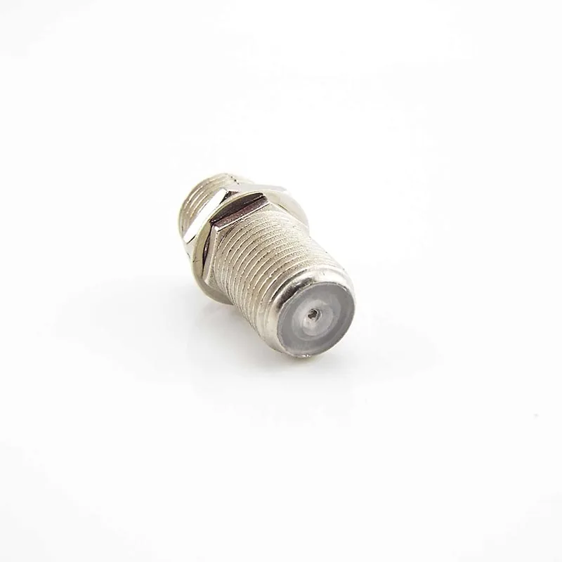 Adaptador de acoplador tipo F, conector hembra F/F Jack RG6, Cable Coaxial utilizado en vídeo o conector Coaxial SMA RF