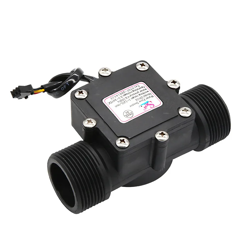 Water Flow Meter Flowmeter Hall Sensor Switch Counter Fuel Gauge Indicator Caudalimetro Flow Device DN32 G1-1/4\