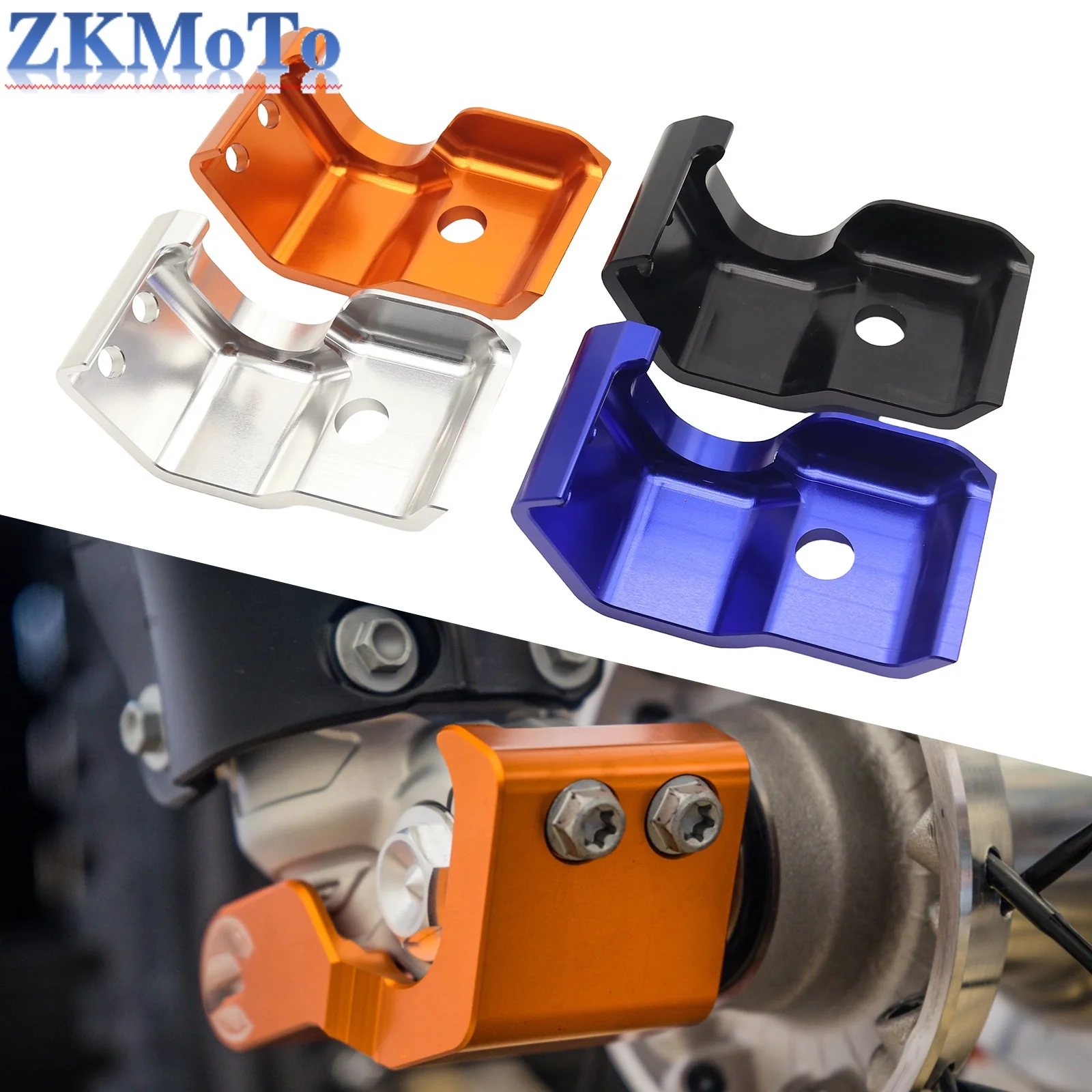 

Motorcycle CNC Front Shock Absorber Right Bottom Protection Cover For KTM XC XCF XCW XCFW SX SXF EXC EXCF TPI 125-500 2015-2024