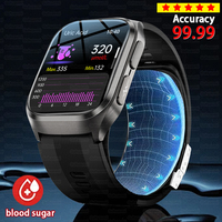 NFC Bluetooth Call Smart Watch ECG Air Pump Blood Pressure Blood Glucose Medical Grade SmartWatch For Samsung Galaxy Xiaomi IOS