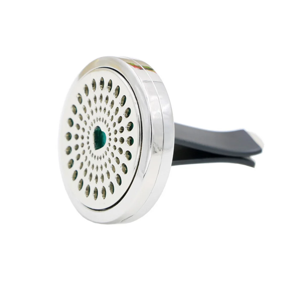 

2Pcs Heart Shape Car Air Vent Freshener Clip Essential Oil Diffuser Aromatherapy Car Perfume Clip Smoke Odor