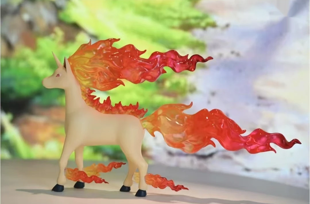 1:20 Taschenmonster Ponyta Maßstab Action Bild Maßstab Diy 3D Druck Cartoon Charakter Statuen Desktop Dekoration Einzigartiges Spielzeug