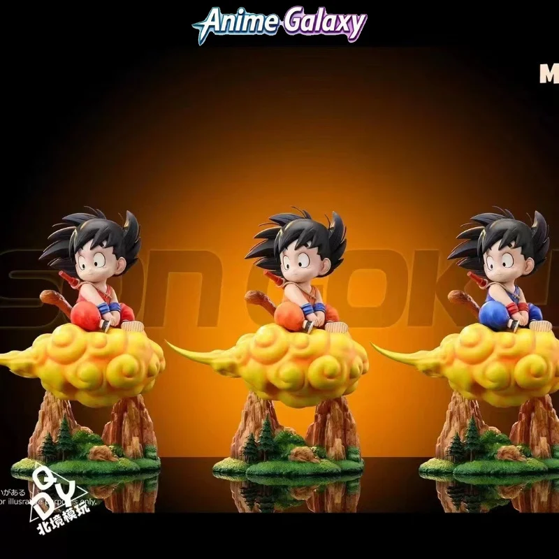 

Dragon Ball Z Kid Goku Flying Nimbus Gk Statue Kamehameha Resonance Childhood Son Goku Action Figure Pvc Model Anime Toy Gift