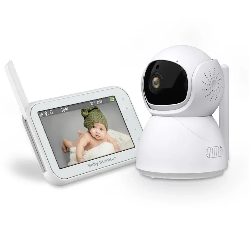 4.3 inch Screen 720P 2.4G wireless babyfoon 2 way talk back wireless Night Vision Video baby monitors with camera