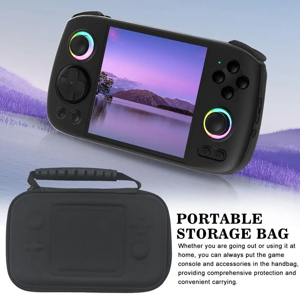 

Black For ANBERNIC RG Cubefor RG Cube Handheld Storage Bag for Anbernic RGCUBE Gaming Console Bag