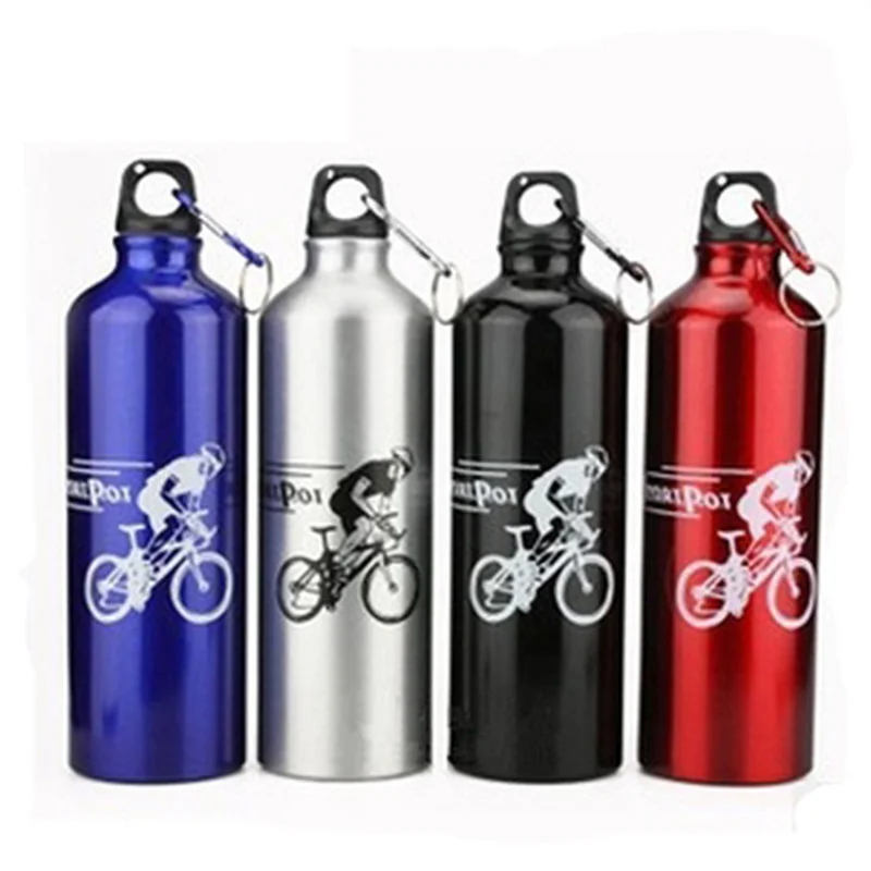 Sports Water Bottle Versatile Durable Aluminum Premium Quality Mountain Bike Innovative Design 750ml Water Bottle For Cycling