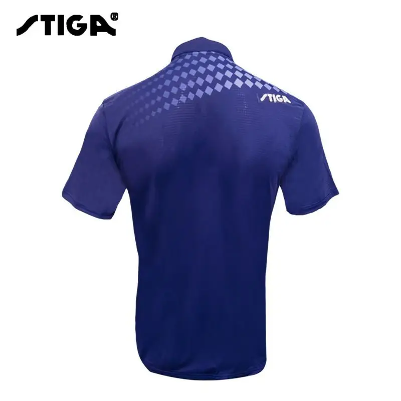 Stiga Nieuw T-Shirt Tafeltenniskleding Korte Mouwen