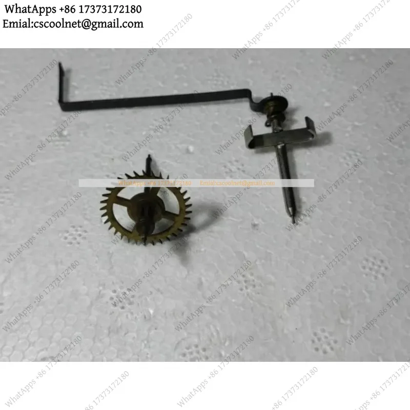 JS03 33 Tooth Escape Wheel and Verge Fork for Polaris Clock Movement Repair Replacement Part