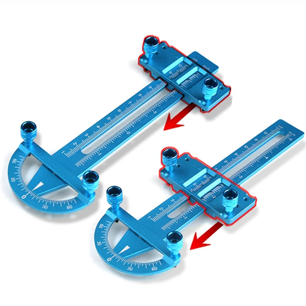 Metalowa linijka amortyzatora Synchronizator wstrząsów RC Car Tool Zakres 12 cm dla 1/8 1/10 1/12 1/16 1/18 1/24 RC Car, czarny