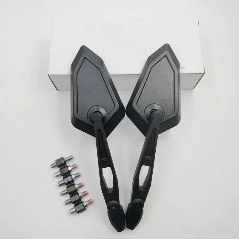 Durable Motorcycle Rear Mirrors 360° Rotatable for Spiegel Paar Honda Yamaha Kawasaki Maverick Booster M10 Enduro KTM Suzuki