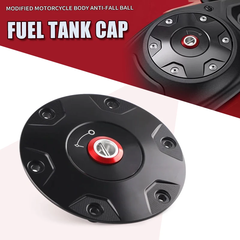 

Motorcycle CNC Fuel Tank Cap Gas Oil Tank Cover Petrol Cover Fit For HYPERMOTARD 950 SP Hypermotard950 RVE Diavel1260 DIAVEL1260