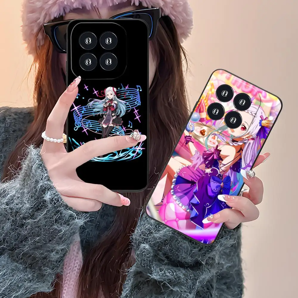 

Чехол для телефона Sword Art Online Yuna для Xiaomi 15 14 13 12 Mi 11 T Ultra Lite Pro S X 5G с цветной печатью, роскошные красивые мобильные телефоны