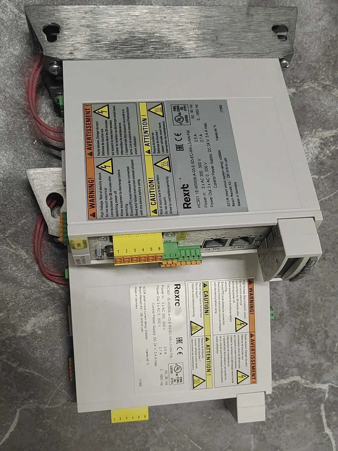 Servo Drive HCS01.1E-W0008-A-03-E-S3-EC-NN-L3-NN-FW para Rexroth