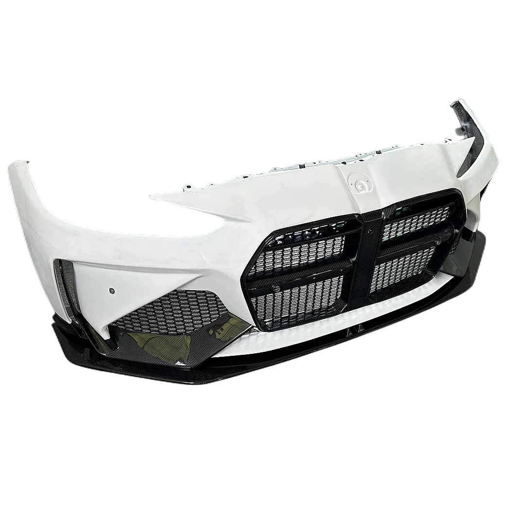 

Dry Carbon Fiber Front Bumper Suitable for BMW M3 M4 G80G82 Upgrade to A-style