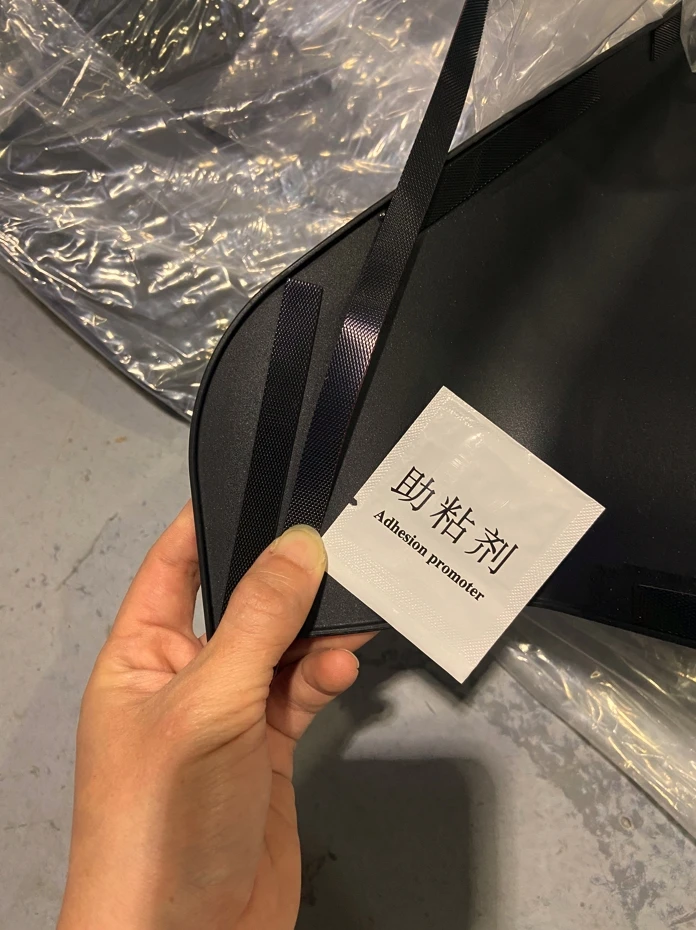 Für Tesla Model Y L 2026 Mittelkonsole Seitlicher Anti-Kick-Schutz Abdeckung Model Y Juniper 2025 TPE Schutzaufkleber Zubehör – Detail 2