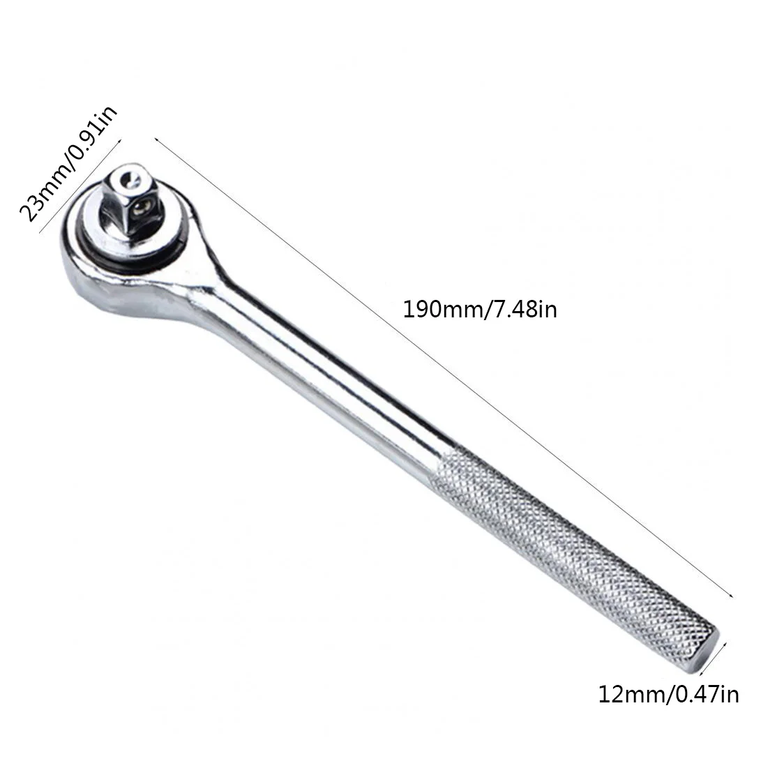 Chiave a cricchetto rapido in acciaio al cromo vanadio ergonomico di buona tenacità per strumenti di forniture per accessori per ostacoli