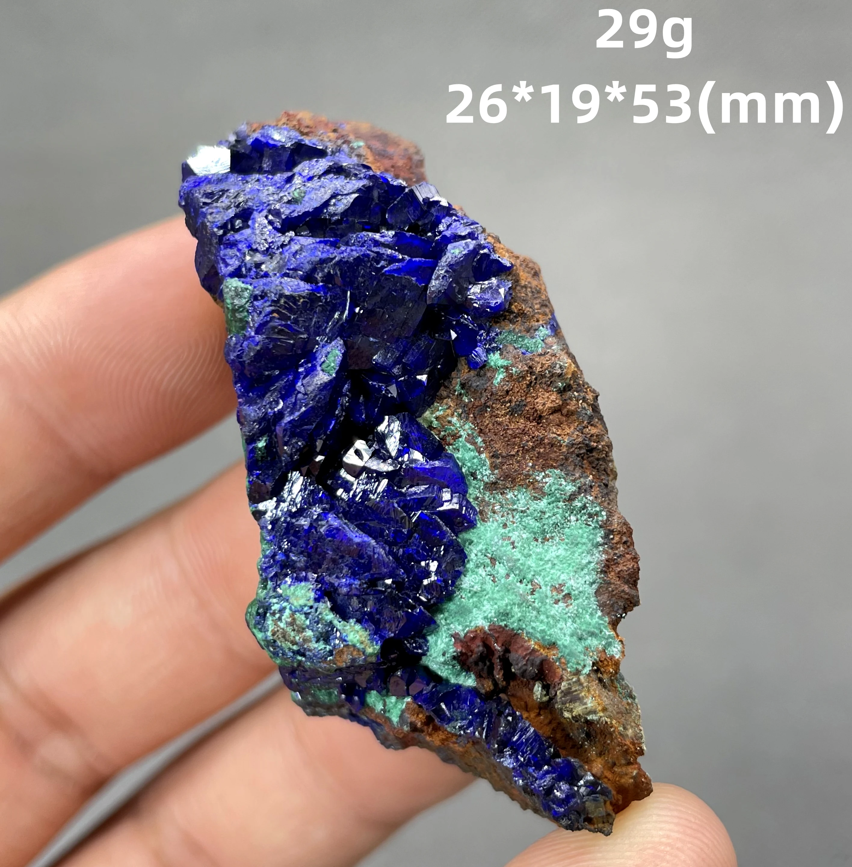 

BEST! 100% Natural beautiful Azurite and Malachite symbiotic mineral specimen crystal Stones and crystals Healing crystal