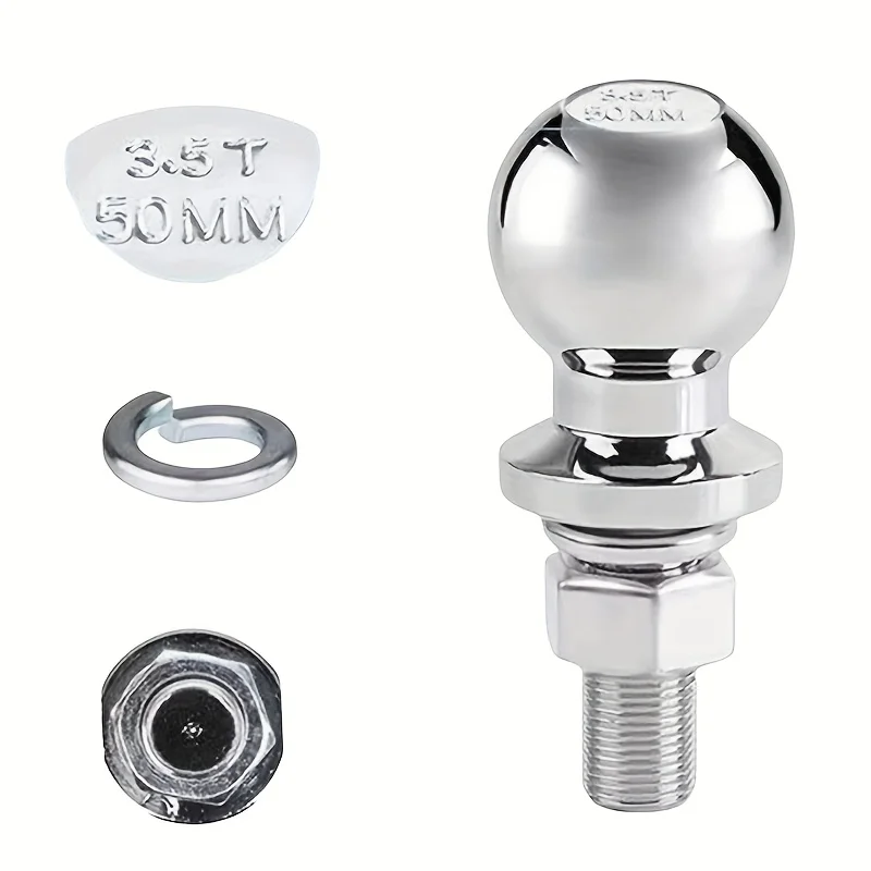 2 Inch Ball Hitch 2-Inch Diameter Tow Balls Heavy Duty RV Trailer Hitch Ball Hitch Accessories 7 700 Lbs for Marine Grade Boat