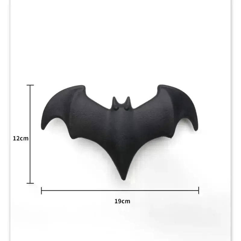 1 قطعة جسم السيارة ملصق مائي السيارات ثلاثية الأبعاد ديكور الذيل تعديل لا لكمة الخفافيش ملصق مزخرفة سقف ذيل صغير ملصقات السيارات لجميع القديسين