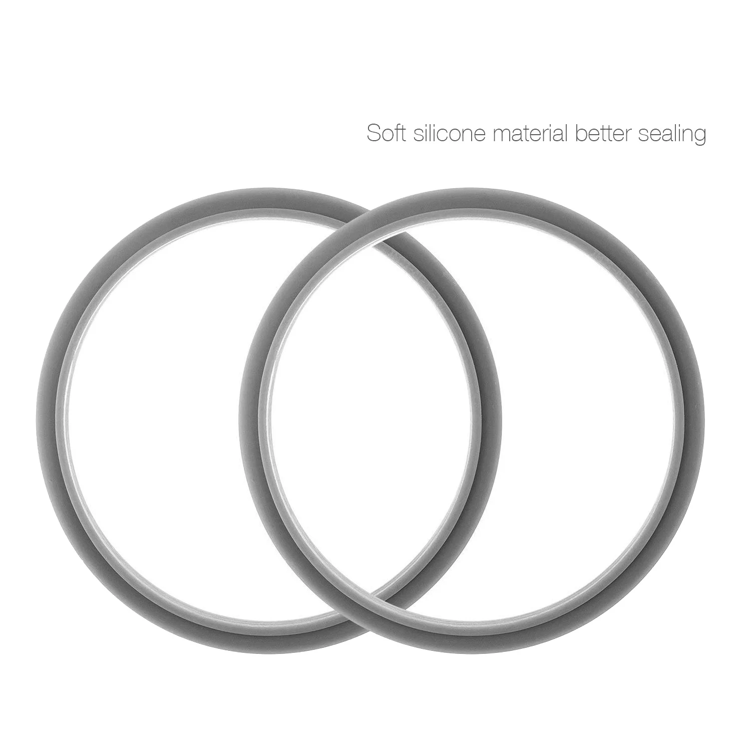 

Replacement Gasket with Lip for Nutribullet Blender Part, 2 Pack Speed Blender Compatible Part