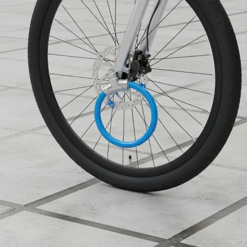Anti-theft Bicycle Lock With 2 Keys Portable Bicycle Padlock Motorcycle Scooter