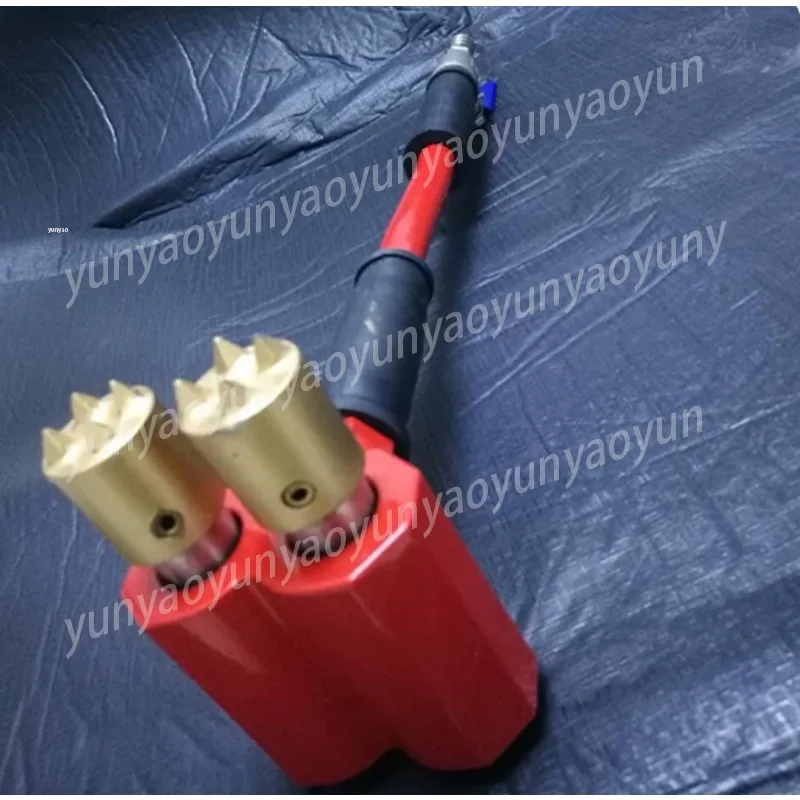 Portable Concrete Scabbler, Air Needle Scaler for Wall Floor, Hand Held Walk Behind Texturing Tool