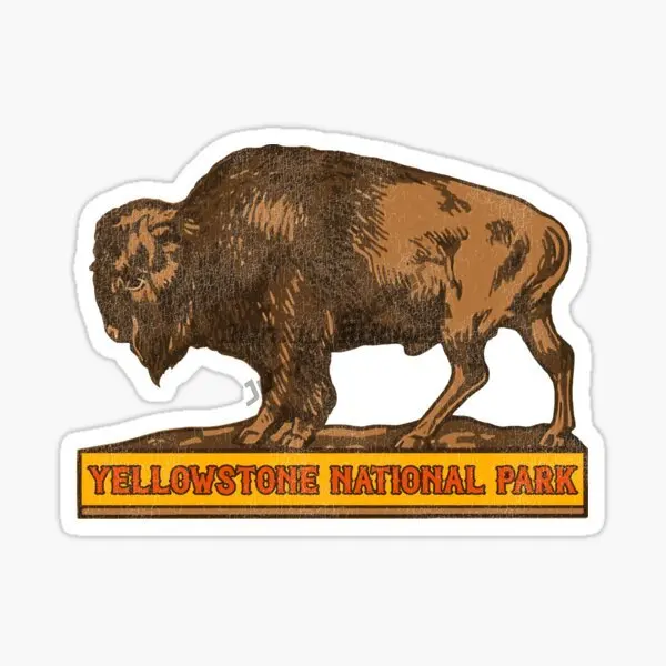 

Yellowstone National Park PVC Sticker Waterproof for Decorate Decal Accessories