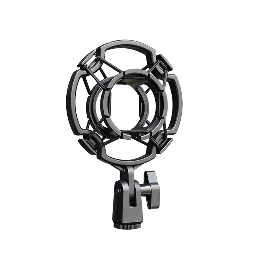 Universal Professional Condenser Microphone Mic Shock Mount Studio Recording Holder Bracket For Large Diaphram Mic Clip Stand