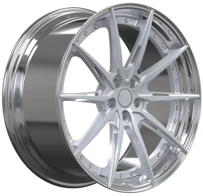 

Multi Spokes Style 22 Inch 2 Pieces Forging Alloy Car Wheels Rims 5x112 for Mercedes benz GLE AMG