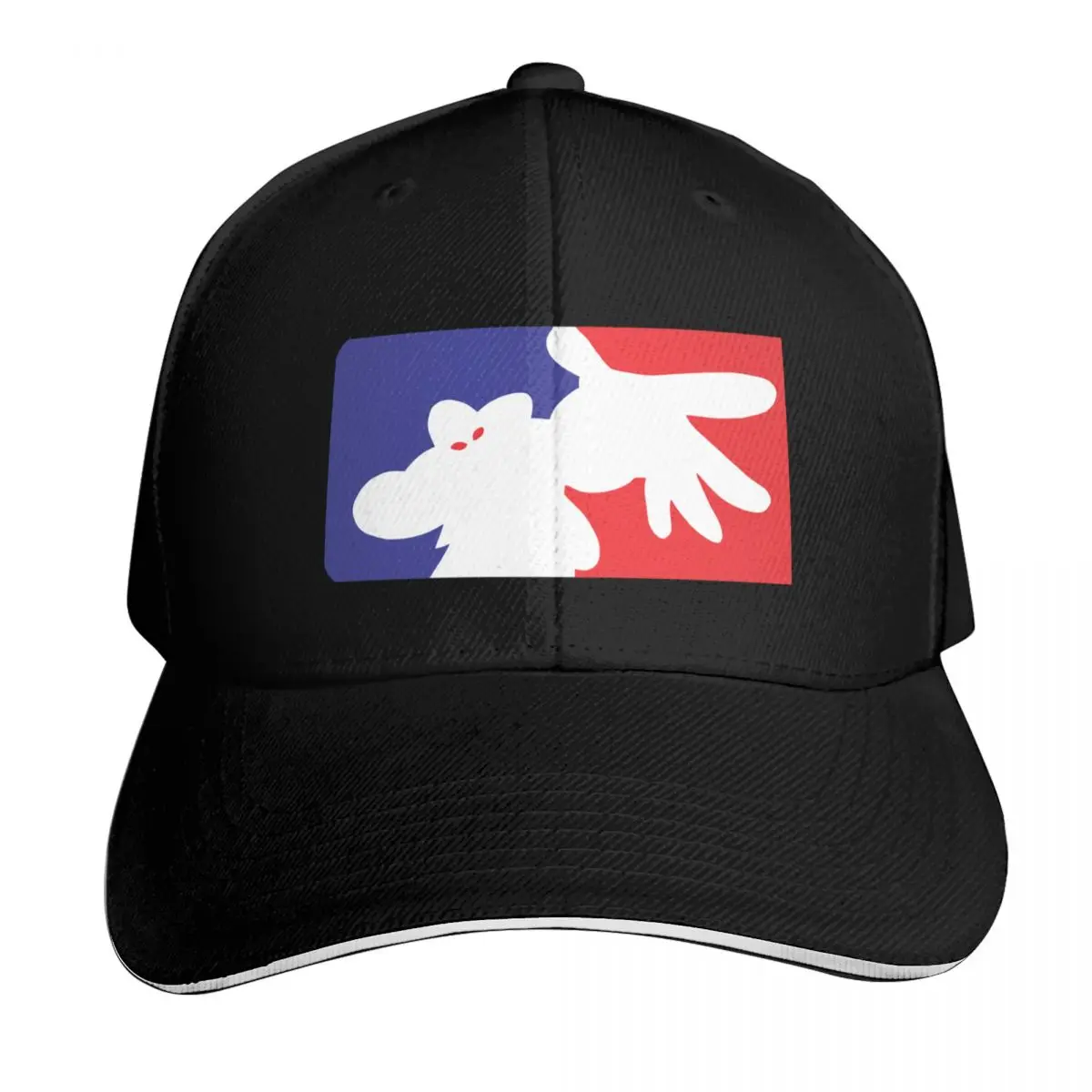 

Marshmallow Matrix Baseball Cap custom Hat New Hat Rave Designer Hat Men Caps Women's