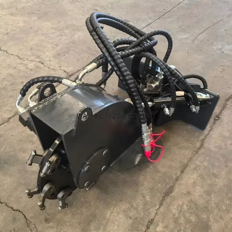 Wmwmnu for RoadLovin Stump Grinder Attachment for Mini Skid Steer Loader Mini Loader for Sale