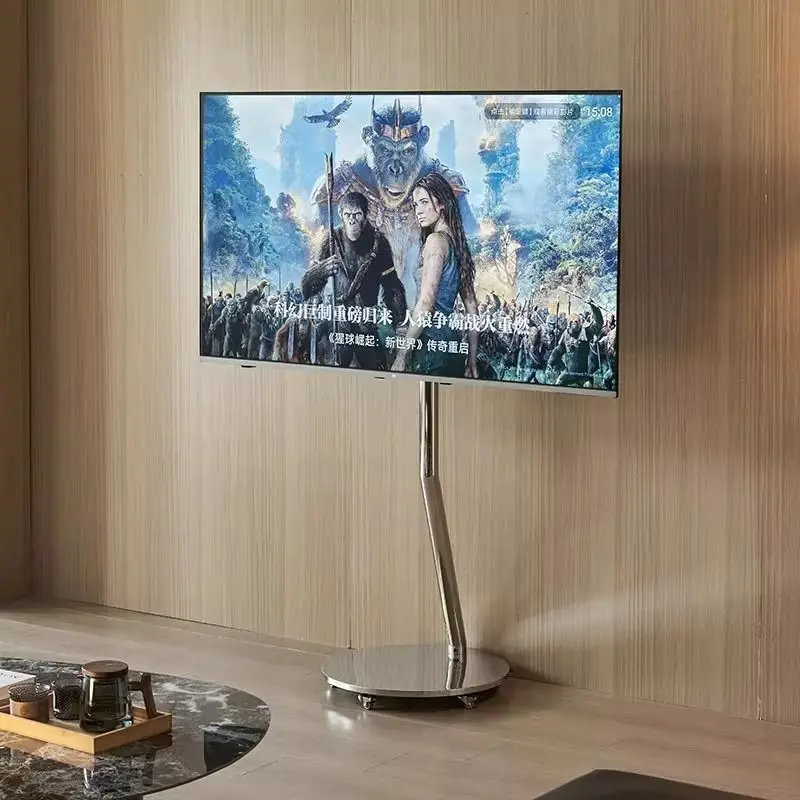 Removable TV Racks Simple Modern Storage Bracket Living Room TV Screen 40/65 Inch Universal Hanger with Wheels Home Furniture