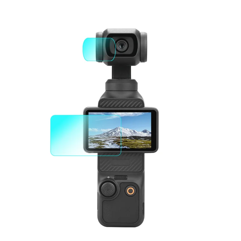لOsmo Pocket 3 المقسى فيلم جيب كاميرا حامي الشاشة فيلم عدسة الكاميرا ملحق الفيلم