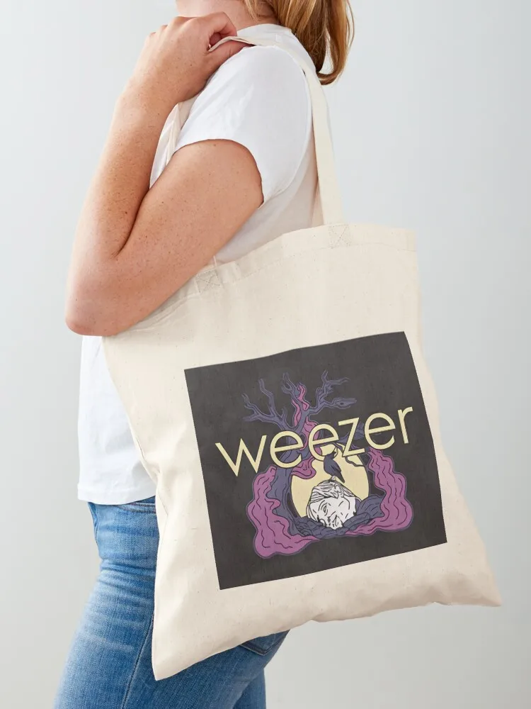 ukulele weezer forte weezer sharp weezer rest Tote Portable shopping foldable reusable Canvas Tote