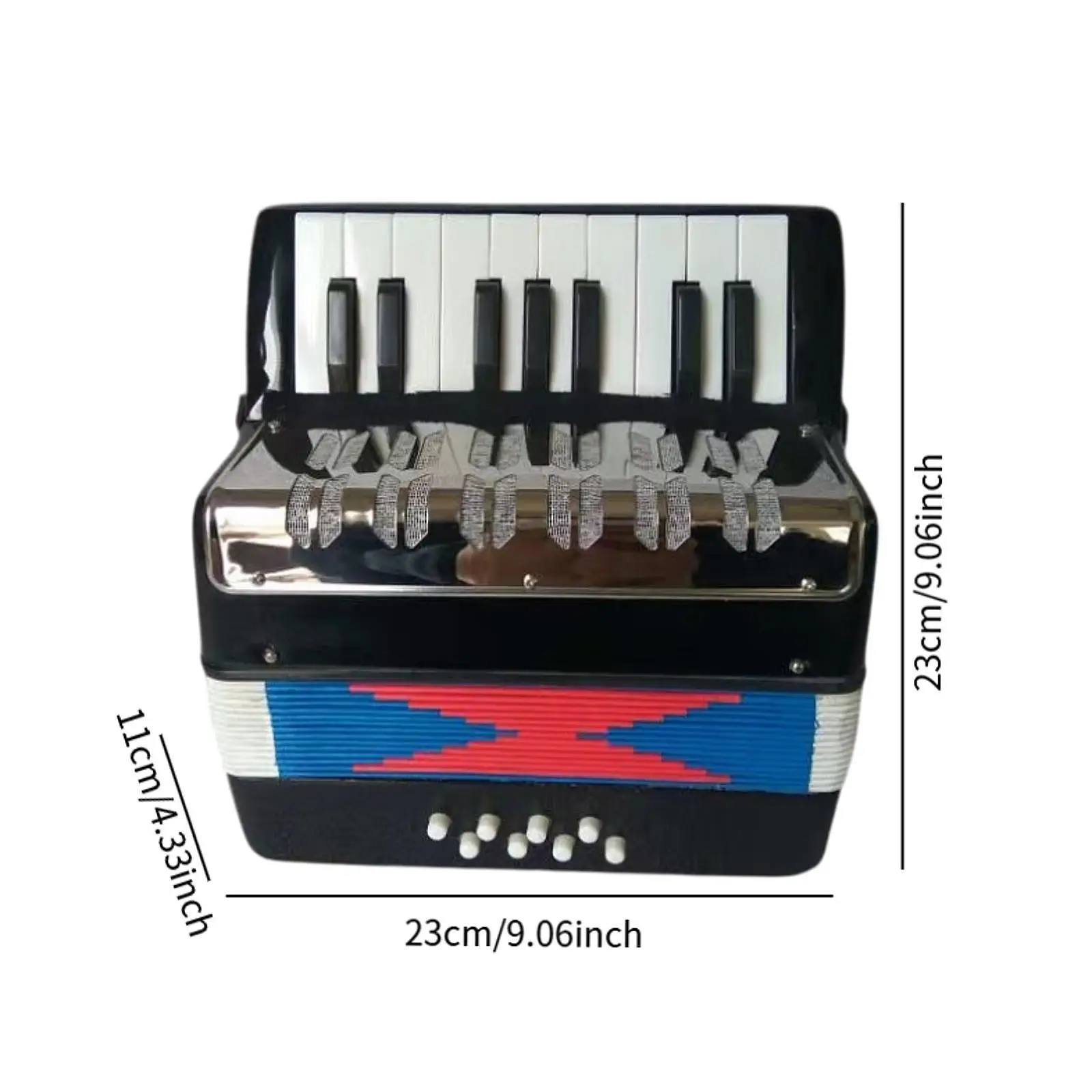 17 مفتاحًا 8 باس بيانو أكورديون تطوير تعليمي قوي للتعلم المبكر