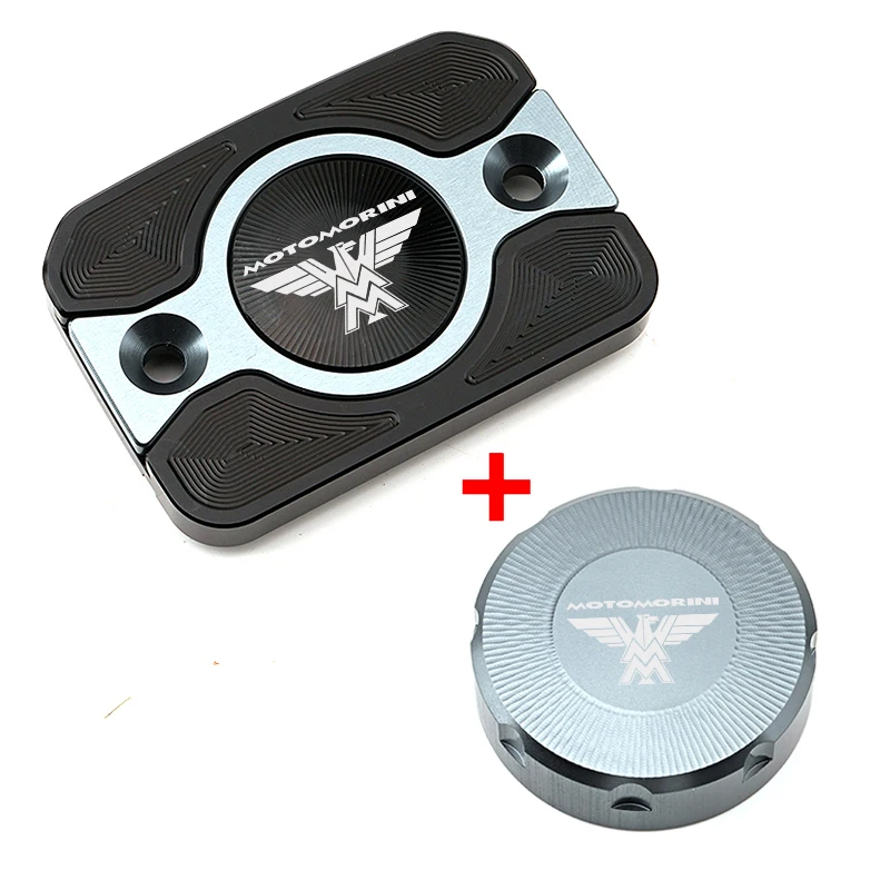 For Moto Morini XCape 650 X-CAPE 650 Seiemmezzo 2019-2024+ Accessories Motorcycle Rear Front Brake Fluid Reservoir Cover Cap