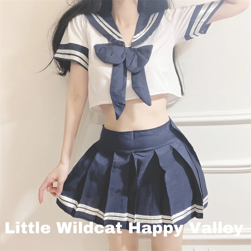 Schoolgirl Costume Cosplay Plus Size Lolita cameriera uniforme Sexy Lingerie Dress Animation Show Miad outfit studente Kawaii abbigliamento