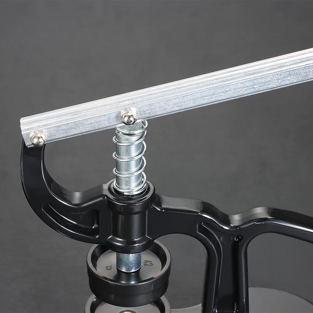 Druckreparatur-Presswerkzeug, Werkzeug zum Schließen von Uhrengehäusen, Uhrmacherwerkzeug, Gehäuse, Kristallglas, Handwerkzeuge mit 12 Kunststoffdüsen, Zubehör – Detail 3
